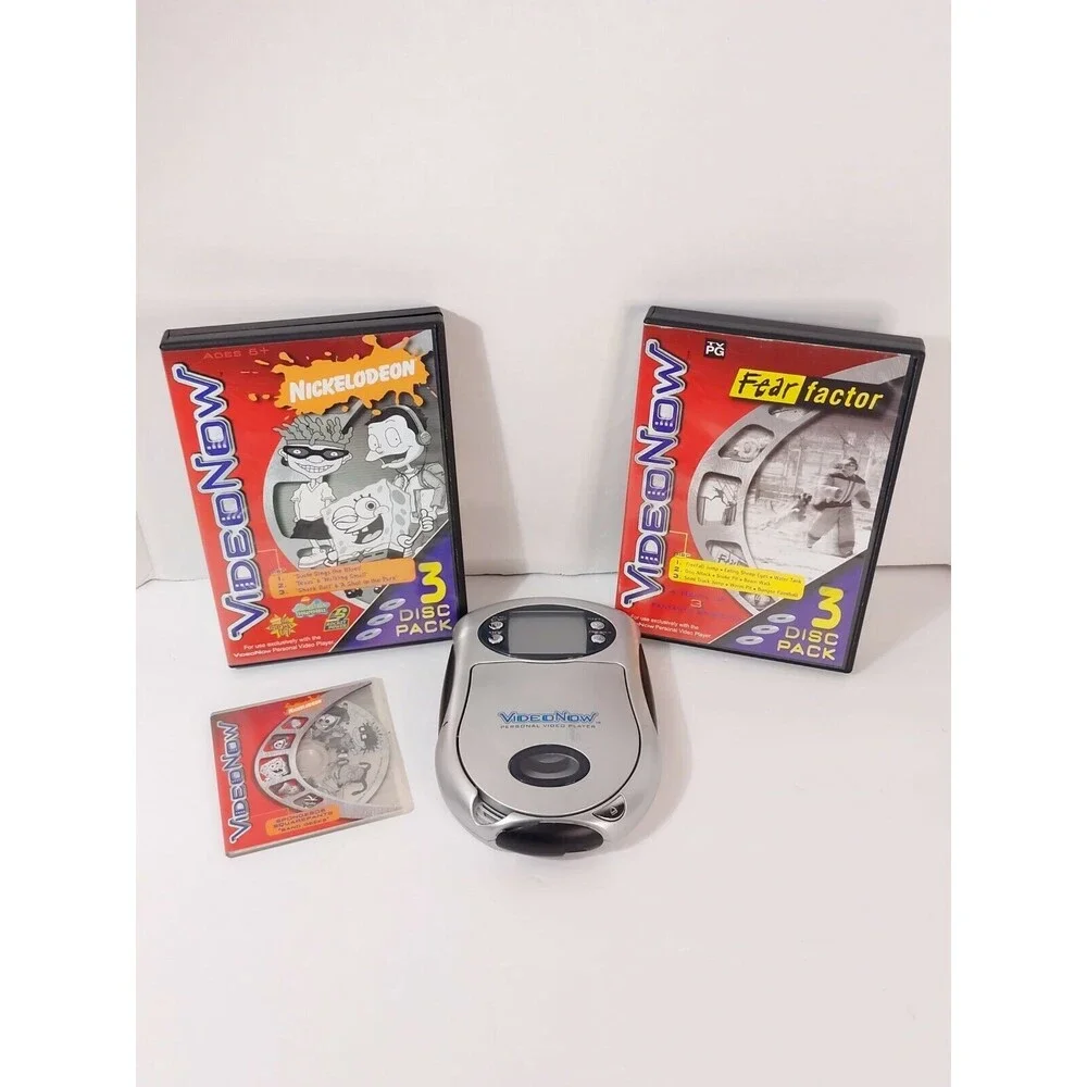 VideoNow Personal Video Player Spongbob, fear factor, all grown up TESTED